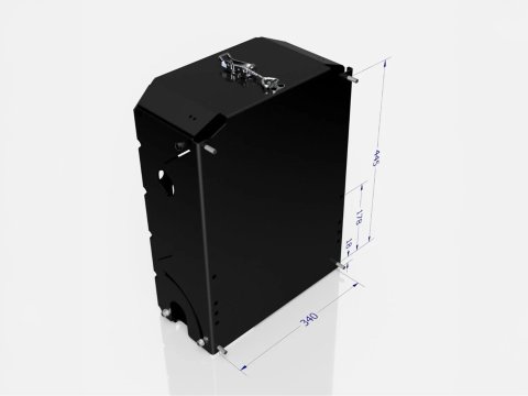 Support de Jerry Can 22L verrouillable Ontap noir