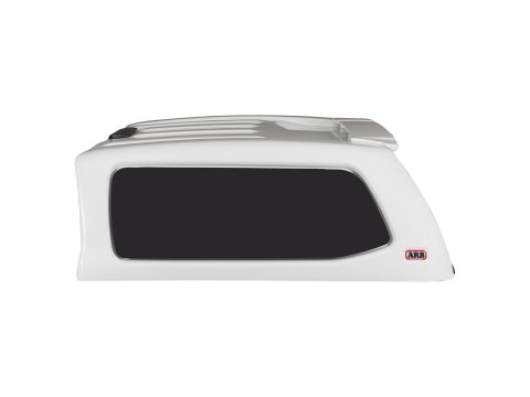 Hard top ARB Ascent Smooth avec vitres latérales relevables pour Ford Ranger Double Cab T6 / T7 / T8 2012-2022