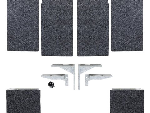 Habillages latéraux tiroirs ARB Hilux Revo Double Cabine