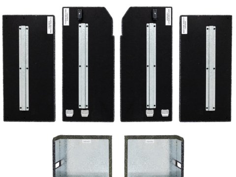 Habillages latéraux tiroirs ARB Hilux Revo Double Cabine