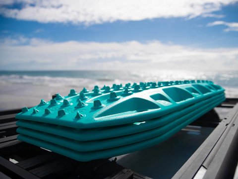 Plaques à sable Maxtrax MKII bleu turquoise - La paire