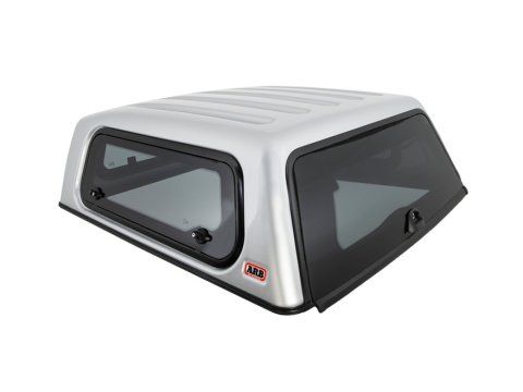 Hard top ARB Classic Plus Smooth avec vitres latérales relevables pour Ford Ranger Double Cab T6 / T7 / T8 2012-2022