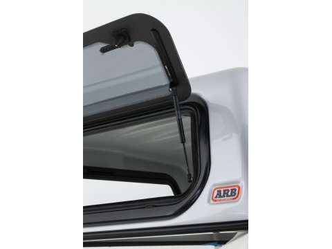 Hard top ARB Classic Plus Smooth avec vitres latérales relevables pour Ford Ranger Extra Cab T6 / T7 / T8 2012-2022