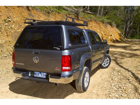 Hard top ARB Classic Smooth avec vitres latérales coulissantes pour Volkswagen Amarok Double Cab 2010-2022