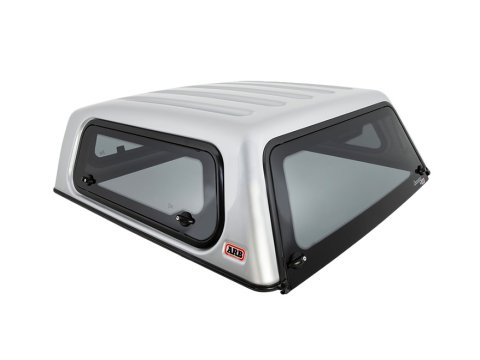 Hard top ARB Classic Smooth avec vitres latérales relevables pour Ford Ranger Double Cab T6 / T7 / T8 2012-2022