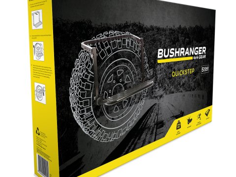 Marche pied de roue accès moteur Bushranger Quick Step