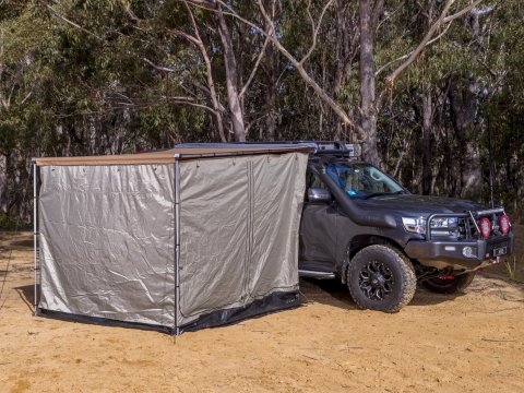 Extension de auvent avec tapis de sol 2500mm x 2500 mm ARB