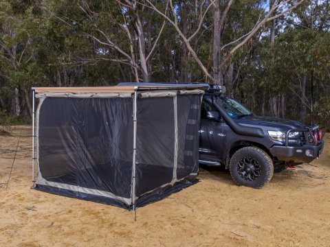 Extension de auvent avec tapis de sol 2500mm x 2500 mm ARB