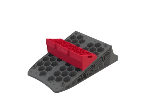 Rampes de mise à niveau Tred GT Levelling avec cales d'appui - Edition rouge ARB