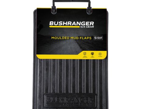 BUSHRANGER MOULDED MUDFLAP0LARGE 300 X 460MM