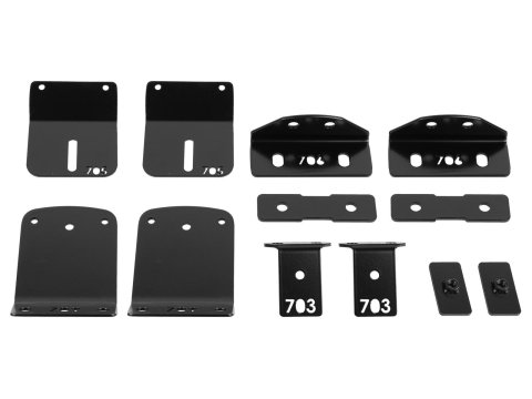 Kit de fixation arrière ARB pour barre de toit sur hard top Classic Ford Ranger T6 / T7 / T8 2012-2022