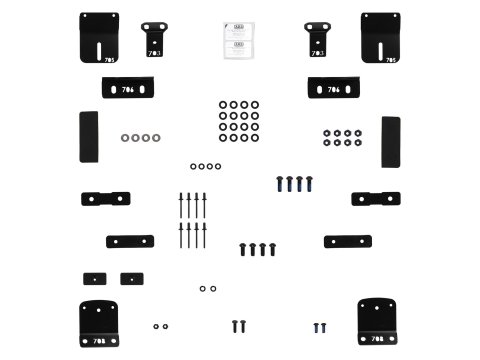 Kit de montage arrière ARB pour barre de toit sur hard top Classic Mitsubishi L200 Double Cab 2015-2023