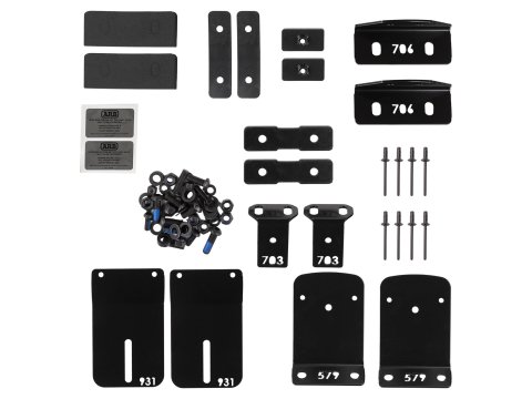 Kit de montage ARB Light Duty pour barre de toit sur hard top Classic / Classic Plus Isuzu DMax Double Cab 2020+