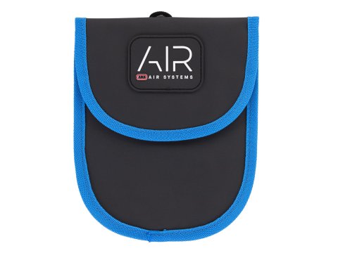 DIGITAL DEFLATOR POUCH BLACK PVC