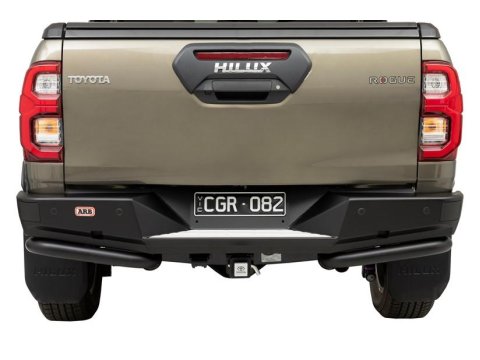 Kit tubes de protection inférieurs arrière acier ARB Summit MKII Toyota Hilux Revo