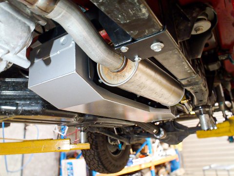 Echappement LRA Jeep Gladiator JT 3.6 v6 - pour montage du réservoir 64L supplementaire