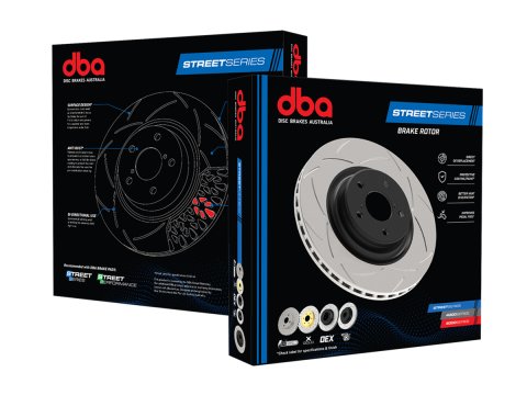 Disque frein arrière rainuré DBA Toyota VDJ200