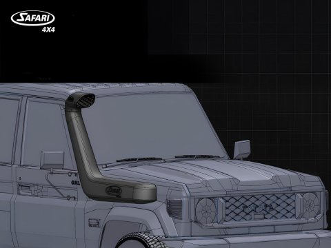 Snorkel Safari Armax Toyota Land Cruiser HZJ7 GDJ7 GRJ7 2024+