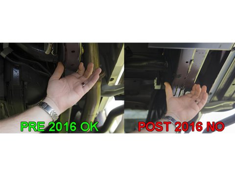 Paire tirants pont Superior Engineering HDJ80 HZJ7 <2016 - Correction rehausse 3 pouces