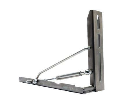 Support de auvent latéral rabattable Croc Hinge avec vérin d'assistance