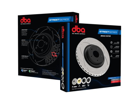 Disque frein avant rainuré DBA Toyota Land Cruiser VJA300 GDJ250