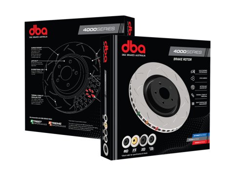 Disque frein avant rainuré DBA Toyota Land Cruiser VJA300 GDJ250