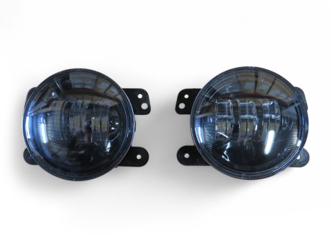 Feux antibrouillard leds avec feu de jour pour Jeep Wrangler JK - la paire