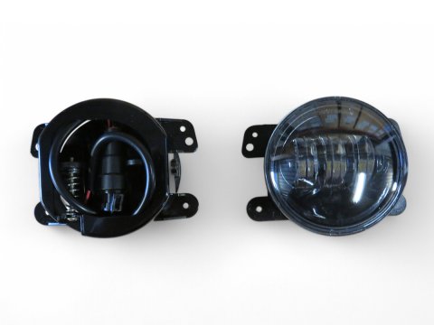 Feux antibrouillard leds avec feu de jour pour Jeep Wrangler JK - la paire