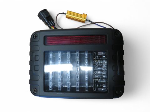 Feux arrière à leds version europe pour Jeep Wrangler JK - la paire