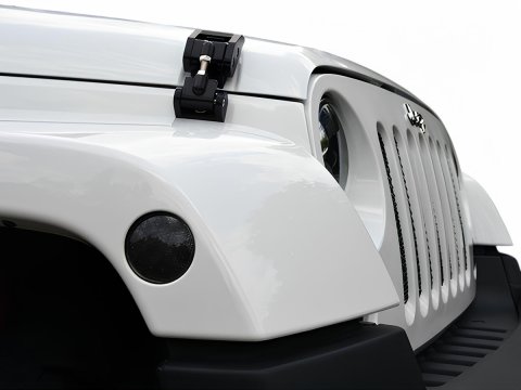 Feux répétiteurs clignotants fumés leds pour Jeep Wrangler JK - la paire