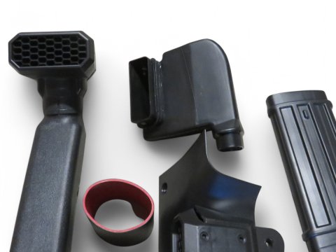 Snorkel style Rugged Ridge pour Jeep Wrangler JL - Motorisations essence