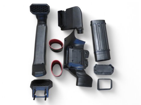 Snorkel style Rugged Ridge pour Jeep Wrangler JL - Motorisations essence