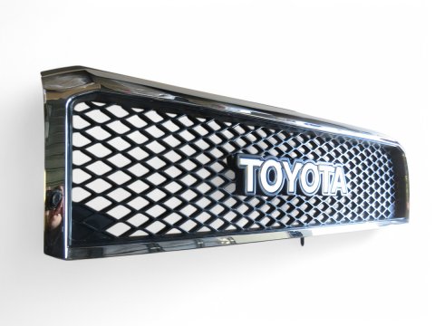 Calandre chromée lettrage TOYOTA HZJ7 GRJ7 2007-2023