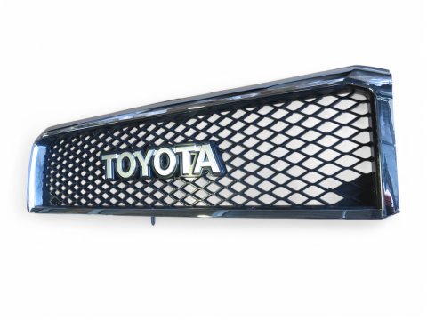 Calandre chromée lettrage TOYOTA HZJ7 GRJ7 2007-2023