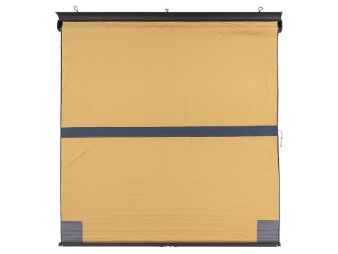 ARB ALUM AWN W/LIGHT 2500 BLK INCLUDES LIGHT INSTALLED-BLACK