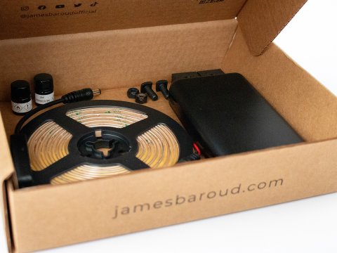 Kit éclairage intérieur à leds James Baroud pour tente de toit gamme Frontier M