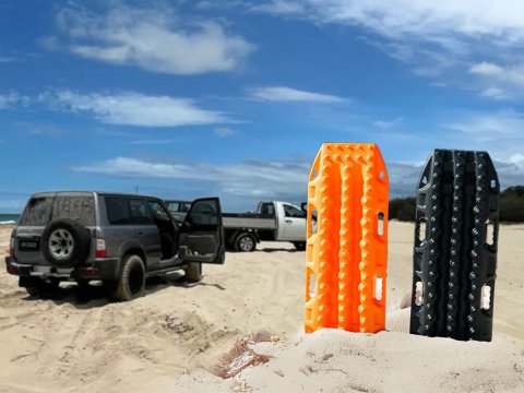 Plaques à sable Maxtrax Lite Orange - La paire
