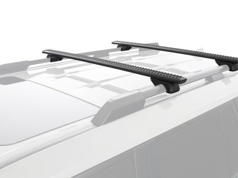 Kit 2 barres de toit Rhino Rack Sportz 1260mm sur rails de toit d'origine