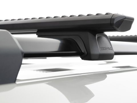 Kit 2 barres de toit Rhino Rack Sportz 1260mm sur rails de toit d'origine