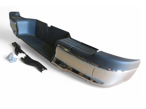 Pare chocs arrière chromé complet adaptable pour Hilux Revo