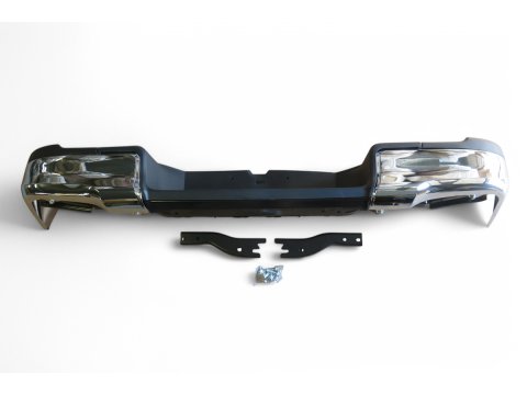 Pare chocs arrière chromé complet adaptable pour Hilux Revo