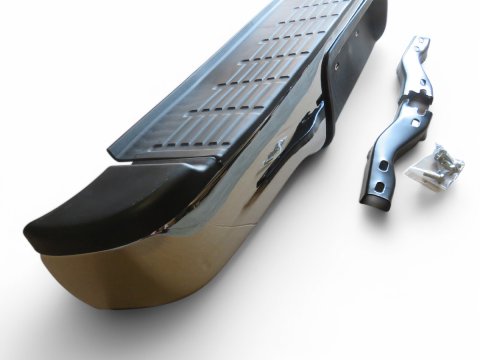 Pare chocs arrière chromé complet adaptable pour Hilux Vigo