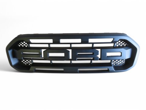 Calandre complète noire Raptor Ford Ranger T8 2019- (sauf Wiltrak)