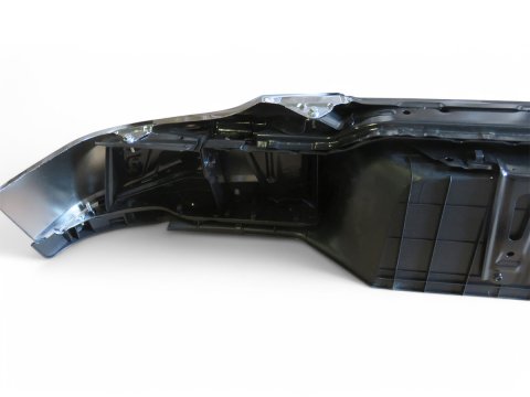 Pare chocs arrière chromé complet adaptable pour Hilux Revo