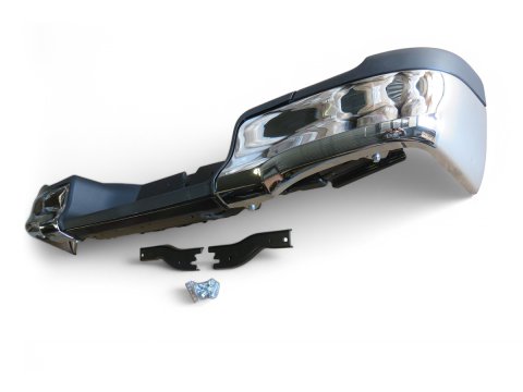 Pare chocs arrière chromé complet adaptable pour Hilux Revo
