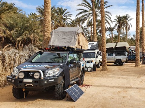Kit Panneau Solaire Portable 120W avec Régulateur Intégré