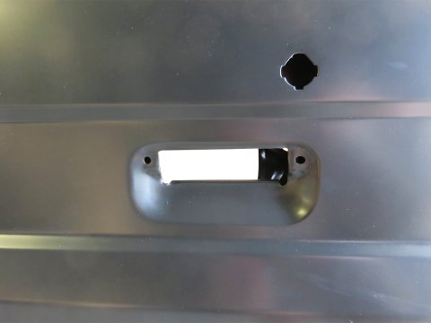 Porte avant gauche adaptable Toyota HZJ79 HZJ78 GRJ79 - coin arrondi