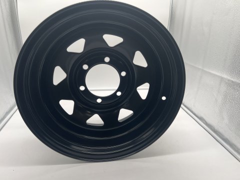 Jante acier Triangular noire 7X16 6x139.7 Land Cruiser Patrol Pajero N4-Offroad