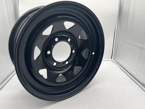 Jante acier Triangular noire 7x16 6x139.7 Toyota Hilux IFS 4Runner N4-Offroad