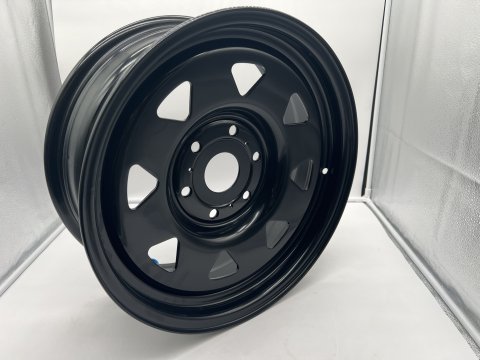 Jante acier Triangular noire 7X17 6x139.7 Mitsubishi L200 avant 2019 N4-Offroad